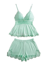 Soft Lace Cami Stretchy Second-Skin Fit with Adjustable Straps