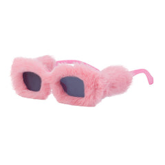Pink Fur Flair Sunnies Sunglasses