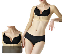 Post-Surgery Arm Shaper for Women Compression Sleeves with Front Closure & Slimming Support