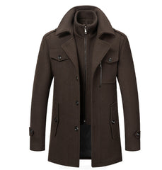 Stylish Woolen Men's Jackets Warm & Durable Winter Wear