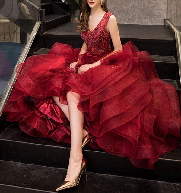 Women's Fashion Elegant Wedding Party Dress