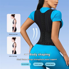Women's Waist Trainer with Shoulder Straps Tummy Control Workout Girdle & Body Shaper
