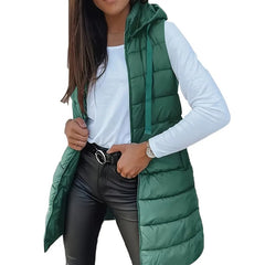 Green Women’s Hydrenalite Down A-Line Vest – Warm Lightweight Winter Outerwear