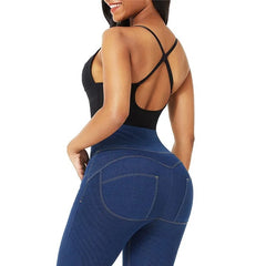 Women’s U-Plunge Backless Shapewear Bodysuit  Built-In Bra & Tummy Control Thong