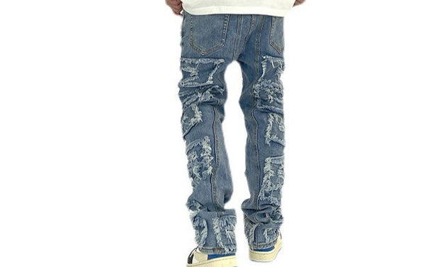  Men's Distressed Skinny Pants