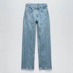 Trendy Women's Stylish Denim Crop Jacket & Jean Set